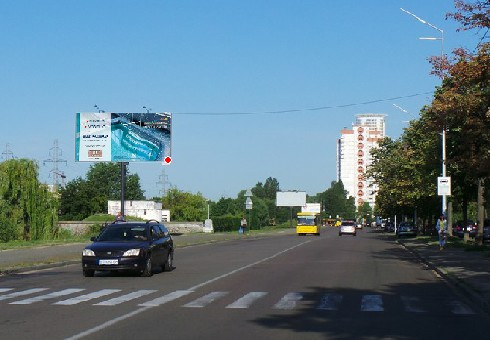 Щит 6x3,  Закревского Николая ул., 9 (напротив)